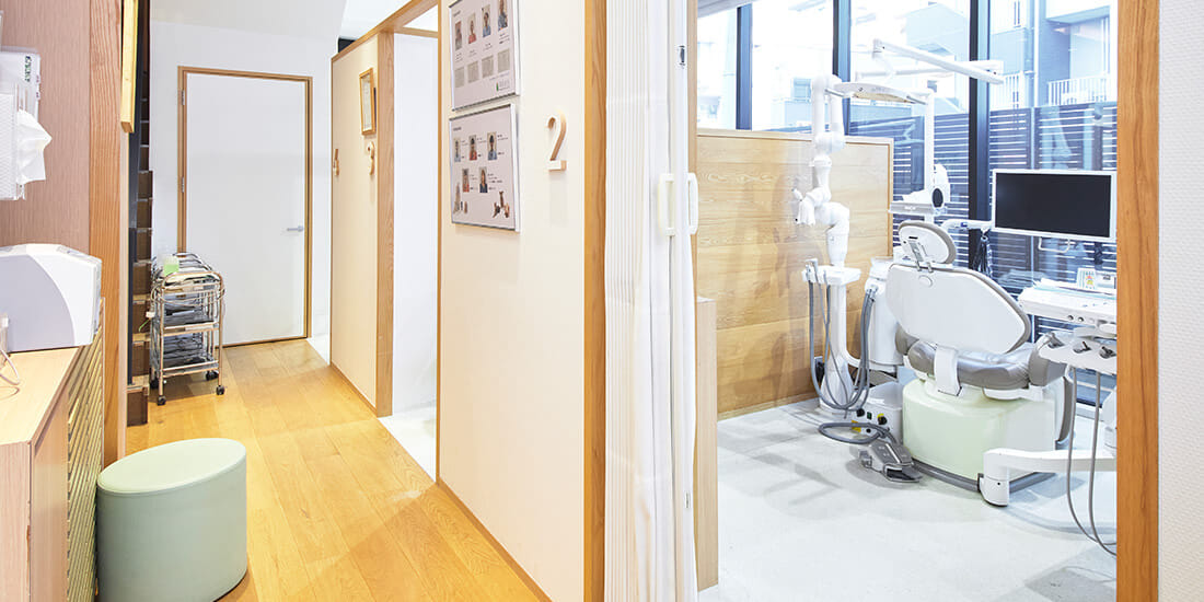 バリアフリーな院内